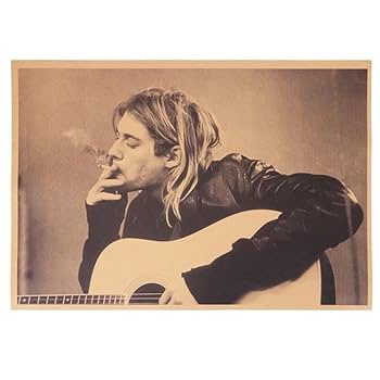 Amazon.co.jp: カートコバーン A ニルヴァーナ ポスター ロック