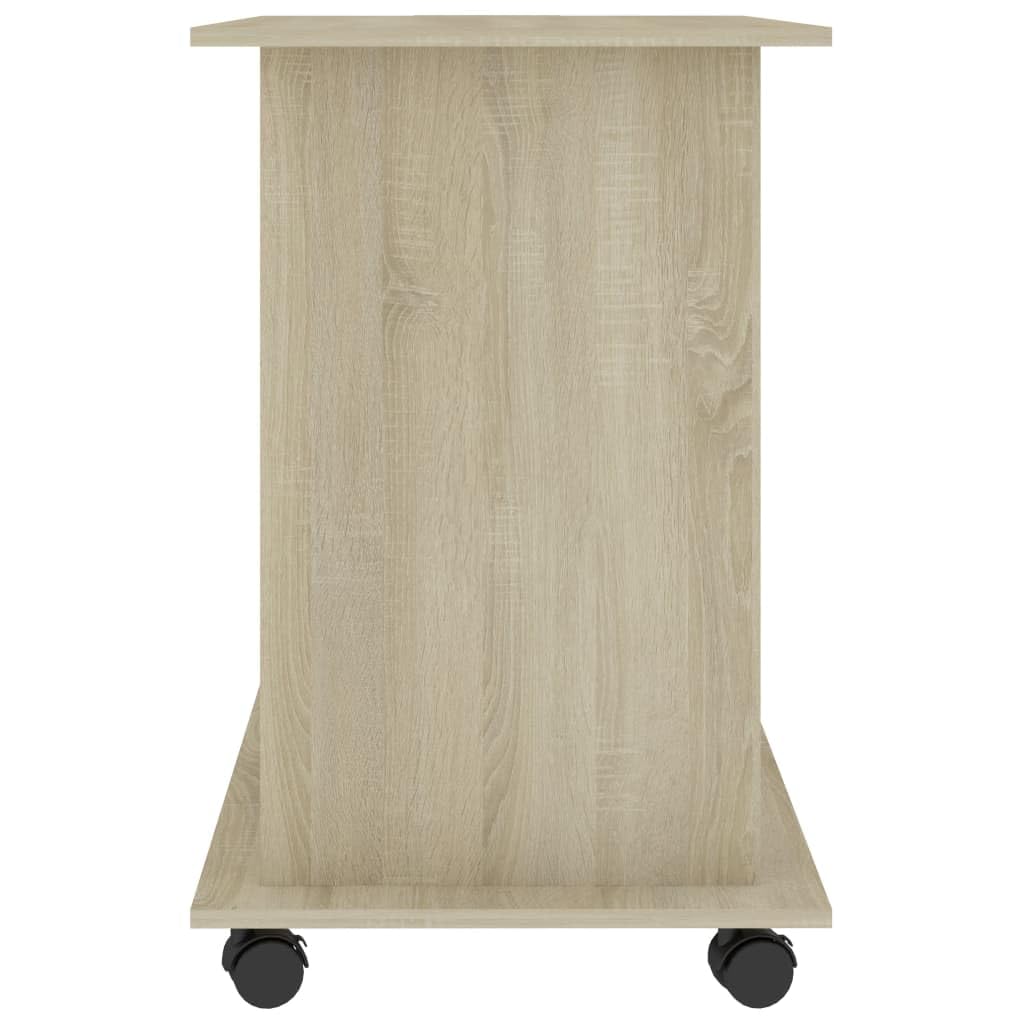 Scrivanie Per Cameretta Scrivania Gaming Banco Da Lavoro Scrivanie Gaming Scrivania Computer Rovere Sonoma 80x50x75 cm Legno Multistrato per Soggiorno Studio Sala Studio Camera Da Letto