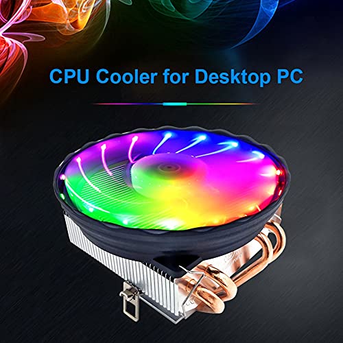 Radiateur de refroidisseur CPU 120mm PWM contre la surchauffe PC
