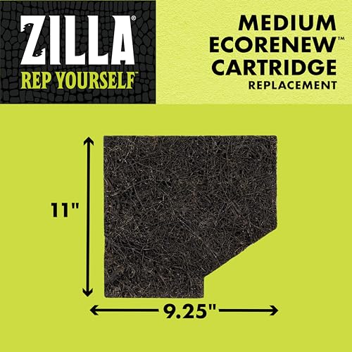 Zilla EcoRenew Filter Cartridges Aquatic Reptile Internal Filter with SmartClean Technology 20G, 3-Pack - Thumbnail 2