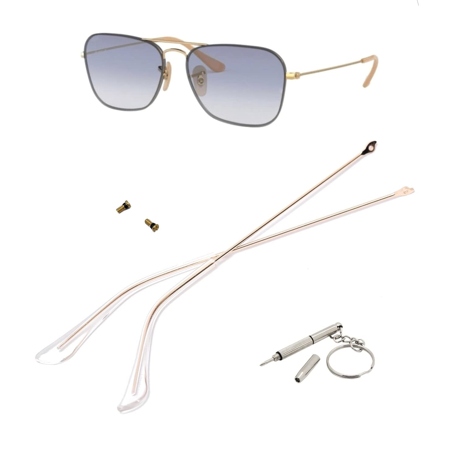Branches de rechange de type universel pour lunettes RB603 - 7