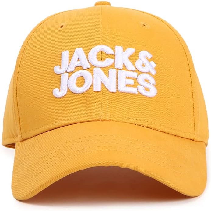 Men's Cotton Baseball Cap with Adjustable Back Closure | Unisex Cap, Spicy Mustard, Free Size