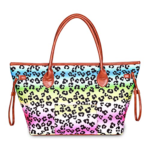 Bolso Tote Grande para Mujer Lona Ligera Casual