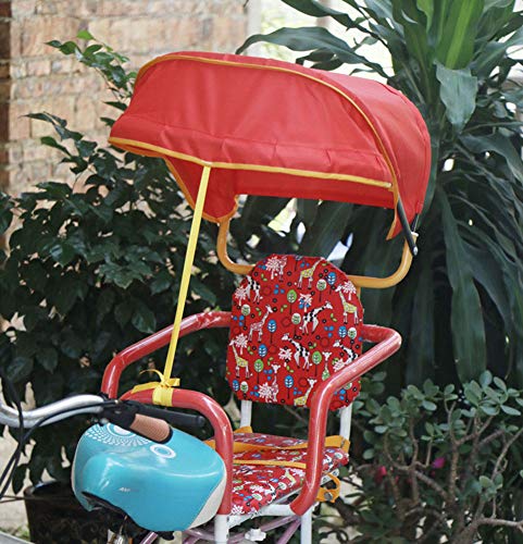 LJXiioo Kinder vergrößern Fahrradsitz hinten montieren, abnehmbare...