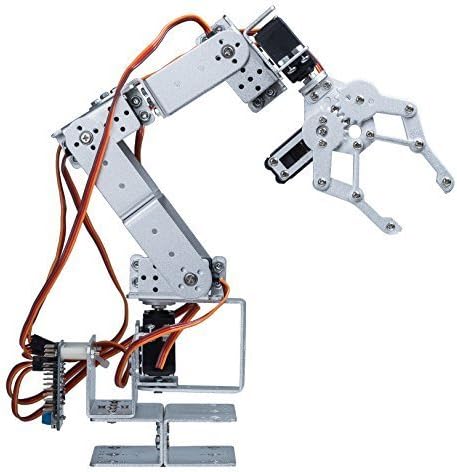 Robot Arm Clamp Set 6 DOF, Robotics Arm with claw (Body Only)