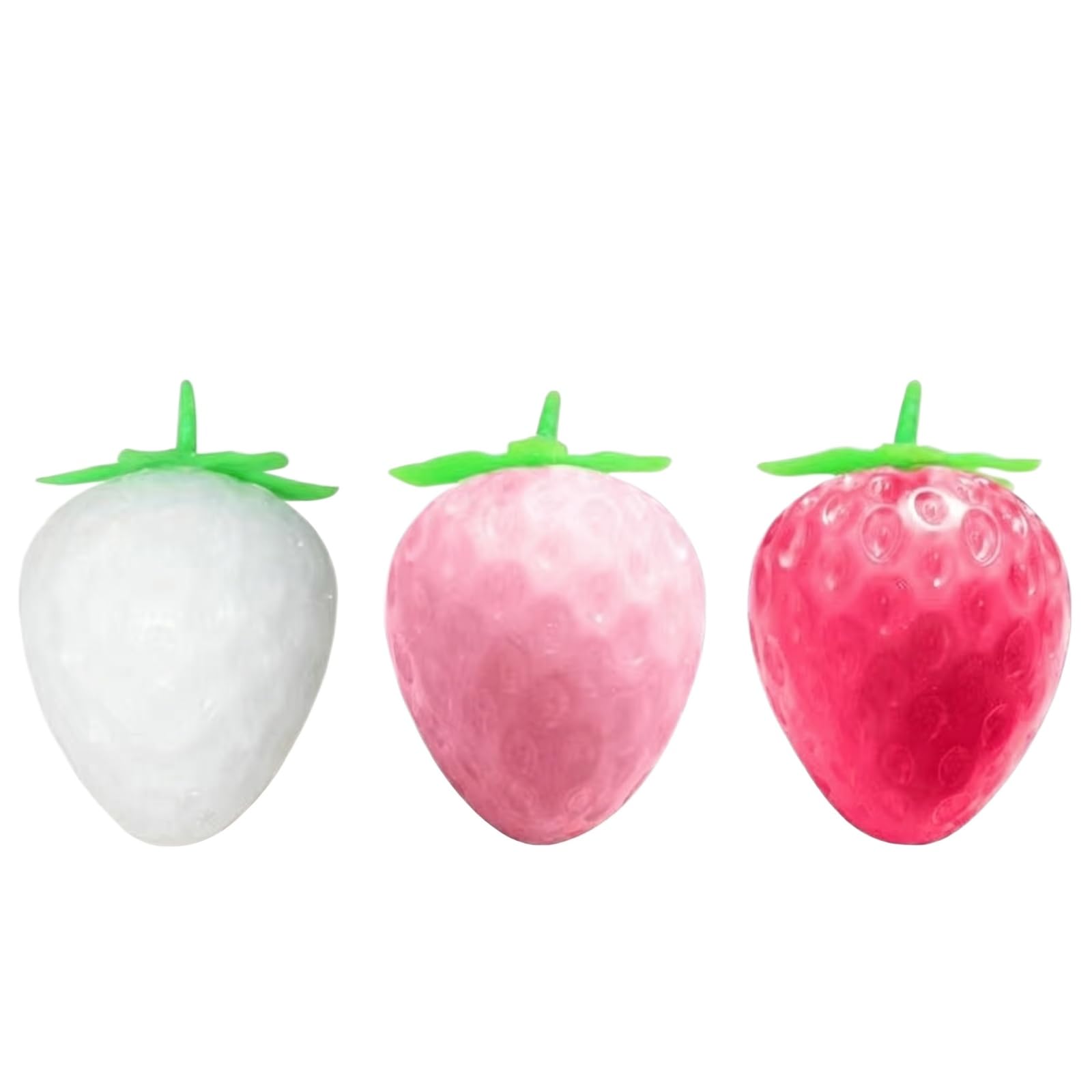 Jumbo Big Strawberry Squishy Lovely Cute Strawberry Slow Rising Squishies Soft Foam Stress Squishy for Men Women Birthday Gifts (Color-Changing Version)