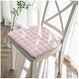 Coussins de chaise durables anti-déformation : les coussins de chaise épais en forme de U pour salle à manger de 40 x 45 cm ont un rembourrage en mousse à mémoire de forme anti-déformation de 3 cm d'épaisseur, ils ne sont pas faciles à écraser, bonne résilience, qui offrent un confort doux et moelleux même sur les surfaces les plus dures. Le choix idéal pour la salle à manger, la cuisine, le bureau, etc.