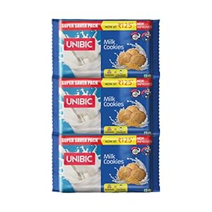 UNIBIC Foods Milk Cookie – 500g (Pack of 3)