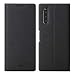 Produktbild Foluu Sony Xperia 5 Hülle, Flip Folio Wallet Case Slim Premium PU Leder Hülle ID Kreditkartensteckplätze Kickstand Magnetverschluss Klar TPU Bumper Cover für Sony Xperia 5 2019 (Schwarz)