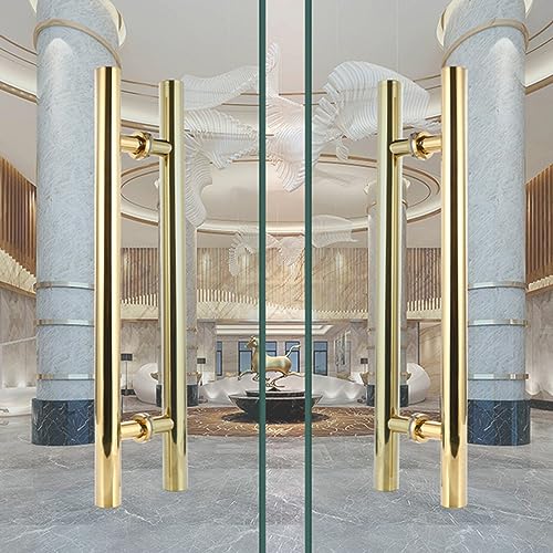 Poignées de porte de grange en acier inoxydable pour portes intérieures