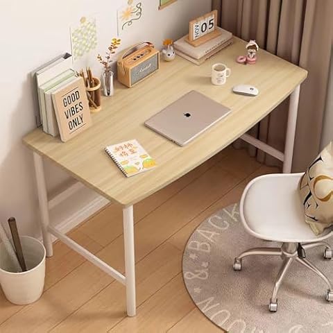 WXJHL Computer Desk for Small Space Writing Desk Modern Simple Style Home Office Desk Work Table Study Bedroom Desk Cover