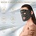 Red Light Therapy for Face & Neck, Red Light Mask with 850nm NIR, 7-1 Colors LED Light Therapy mask, Rechargeable LED Face & Neck Mask for Anti-Aging, Skin Firming & Radiant Glow at Home