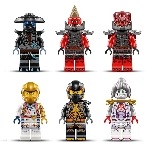 Image of LEGO NINJAGO Zane's Ultra Combiner Mech Toy 4-in-1 Building Set 71834 Building Blocks Toys for 9+ Gift for Boys and Girls