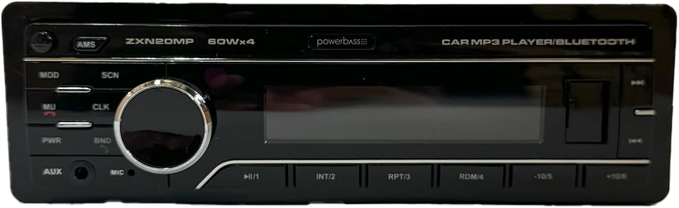 Davant view of the Powerbass PB-ZXN20MP Deckless Media Player