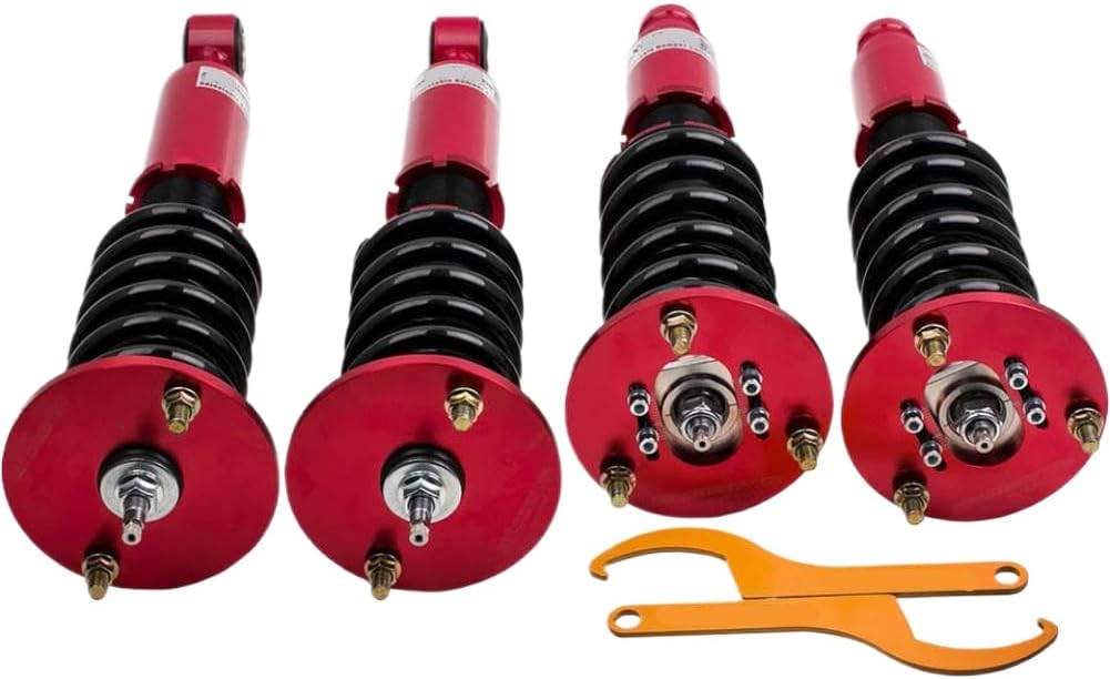 Adjustable Damper Coilovers Kit Compatible With Eclipse 1995 1996 1997 1998 1999