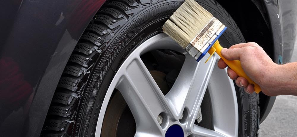 Generico CDR Nero Top Nero Gomme Concentrato Uso Professionale per Auto e Autocarro (12L)