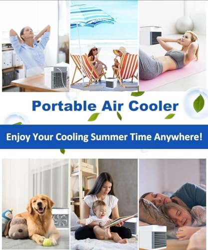 Image of Mini Cooler For Room Cooling-Portable Air Conditioner For Home And Office-3-In-1 Arctic Cooler, Humidifier, Purifier