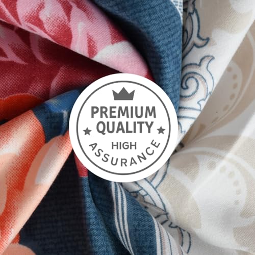 Image of Mafatlal Plush 140 GSM Double Bed Sheet | Lightweight Microfiber | 90 x 100 Inches | Queen Size | Premium Feel & High Durability | Dark Blue & Beige