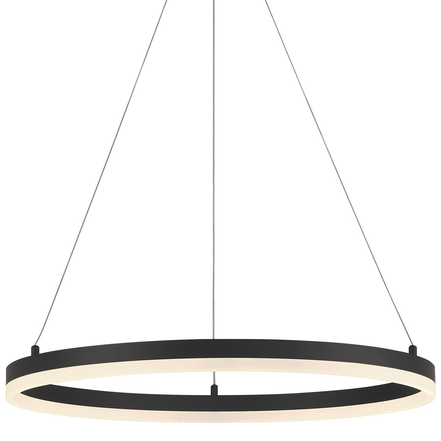 George Kovacs P1911-66A-L Recovery LED Pendant, Matte Black
