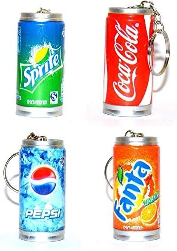 Pin to Pen Fancy Cool Drink Can Pen (Multicolour)-Set of 4