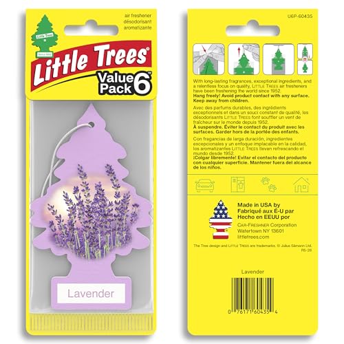 Image of Little Trees Car Air Freshener (Pack of 24) (Lavendar)