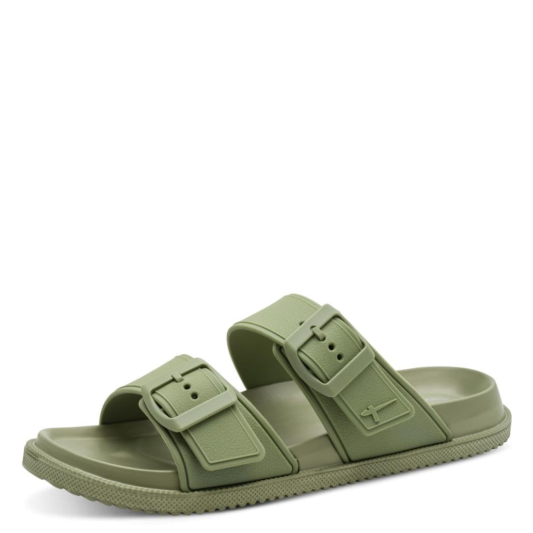 Tamaris Women Footbed Slide flat green 4 UK