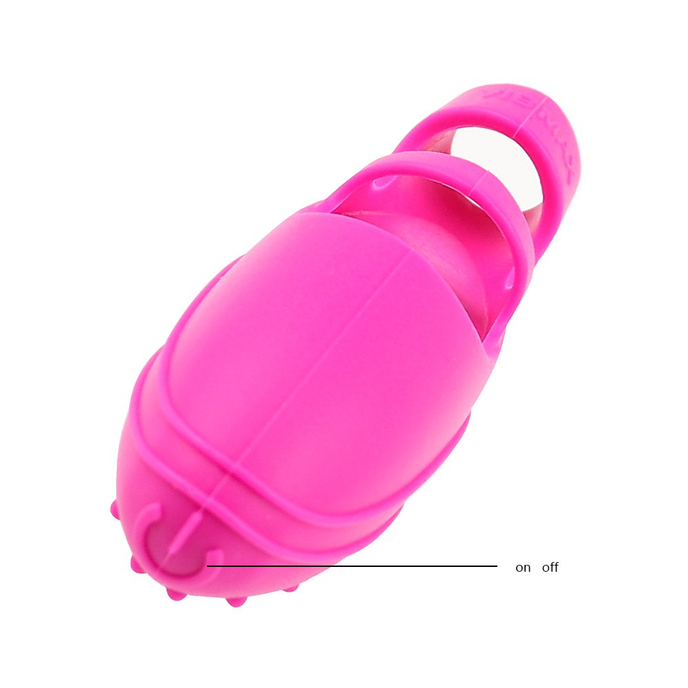 Mini Finger Víbrãtōr Guanti in silicone Giocattoli impermeabili