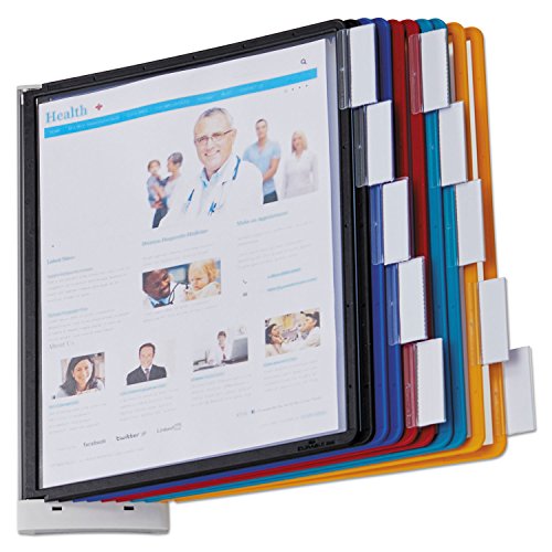 Durable Sherpa 554100 Sherpa Wall-Mount Reference System, 10 Panels, 10 X 4 X 13 1/2 #TOP5