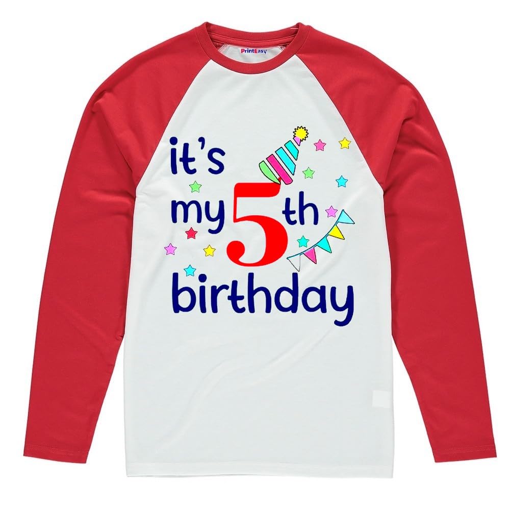 Birthday Special Cotton Regular Fit Unisex Kids T-Shirt for Boys & Girls D-01-09-image-10