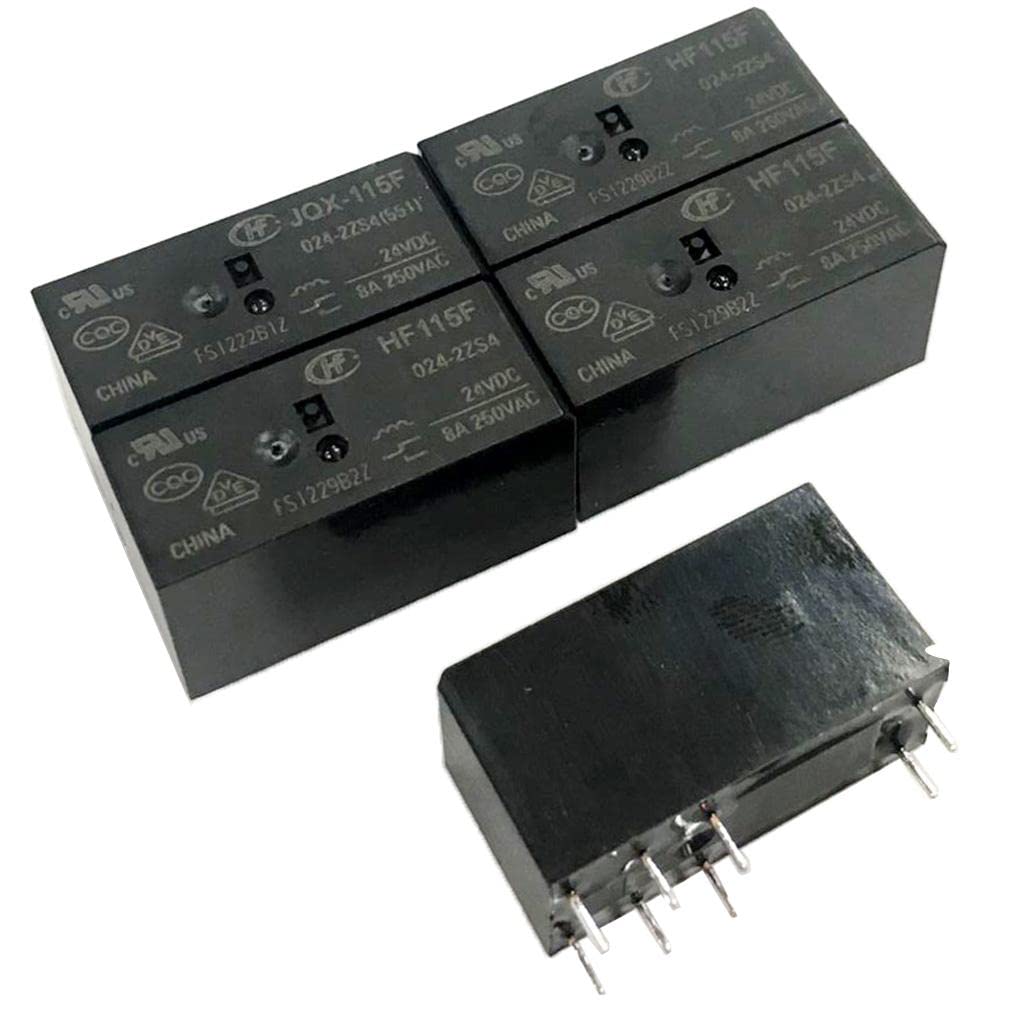 5 Pcs DC Coil Voltage Power Relay 24V 8A 8Pin 2ON 2OFF General Purpose Relay-image-25