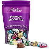 Madelaine Easter Bunny Bite-sized Premium Milk Chocolate Bunnies Individually Wrapped In Colorful Foils Easter Candy Basket Essentials (1/2 LB)