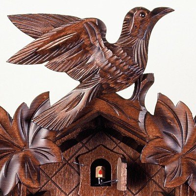 Reloj cucú 5 follajes, pajarito