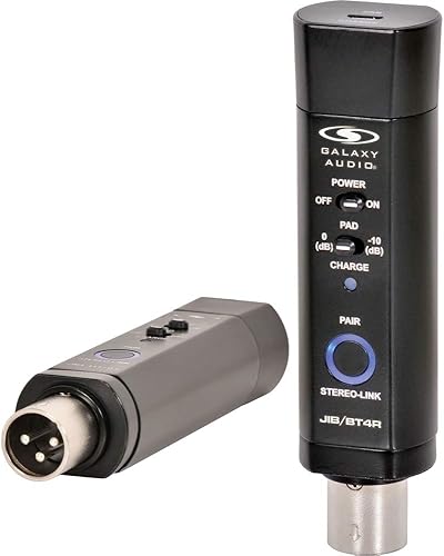 Miniatura 10 de Galaxy Audio JIB/BT8R Receptor Bluetooth estéreo, negro