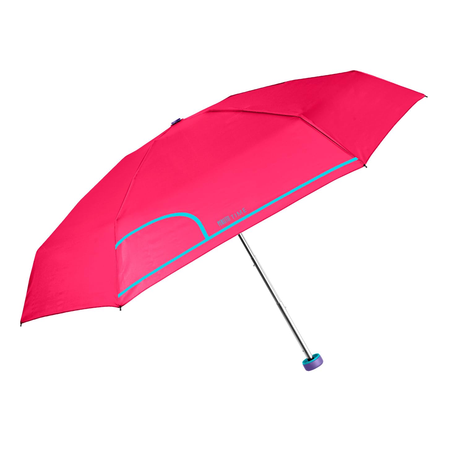Parasolka Damska Rozkładana Manualnie Mała - Ultra Mini Parasol Lekki Kieszonkowy Okrągły Wiatroodporny - Parasolka Idealna Podczas Podróży - Średnica 90 cm - Perletti