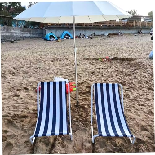Chaise longue de plage pliable et légère avec position face vers le bas intégrée