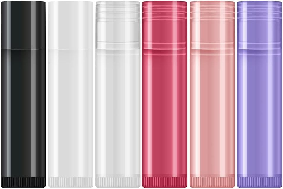 Hunky Dory 6pcs 5 Grams Multicolour Cosmetics Shan Jar Container for Chapstick Lip Balm, Essential Oil, Costemic, Makeup Use-image-6