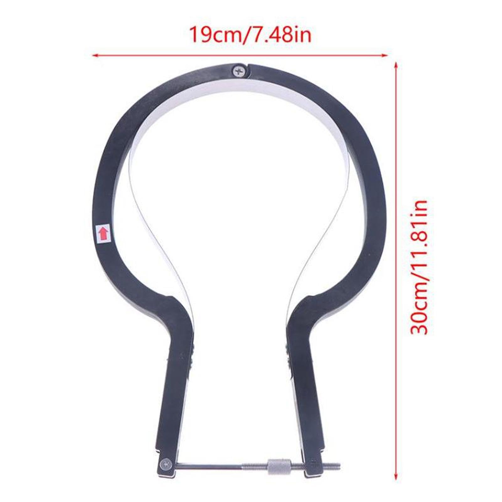 Taglierina per Racchette da Ping Pong, Regolabile, Strumento per Taglio Gomma, 30x19cm (12x7.5in)