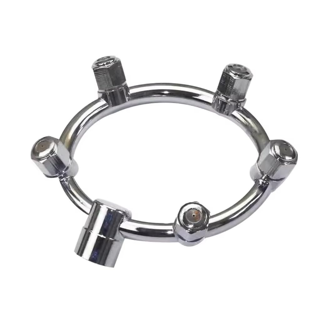 Bulle Ronde 5 Têtes M14 en Acier Anticorrosion pour Résoudre les Problèmes d'Arrosage
