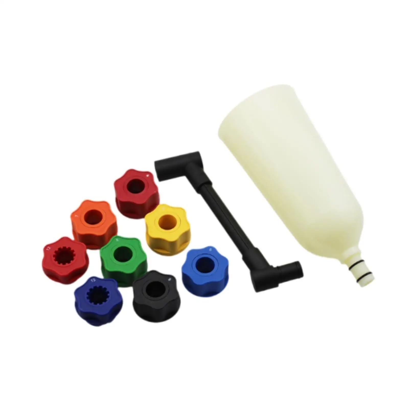 Embudo de Aceite, Juego de extensión Flexible, Repuesto de Aceite portátil for Mantenimiento