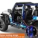 Hooke Road Front Rear Tubular Half Doors for 2018-2025 Jeep Wrangler JL & 2020-2025 Gladiator JT (4 Doors Set)