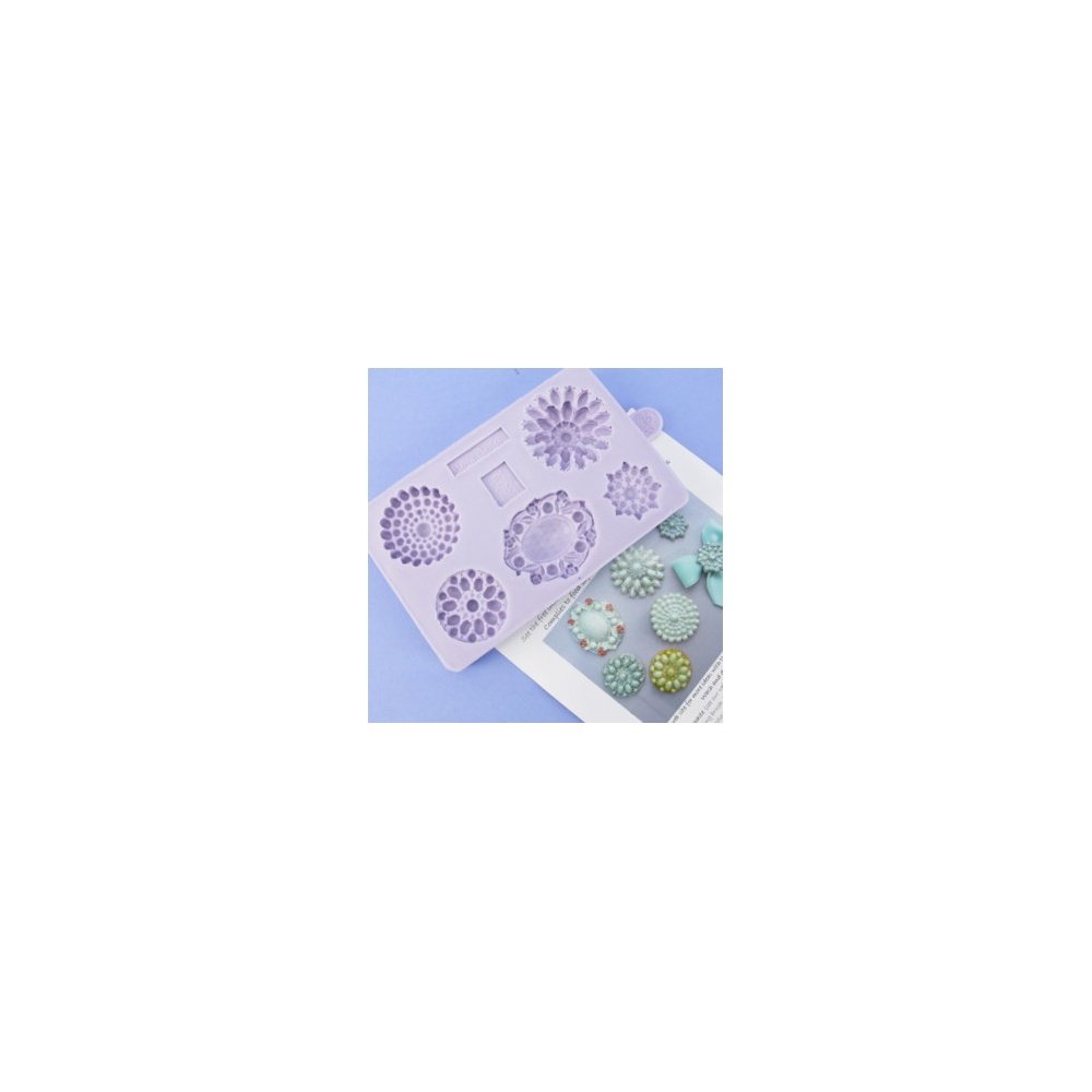 Brooches Silicone Mould - Karen Davies Sugarcraft