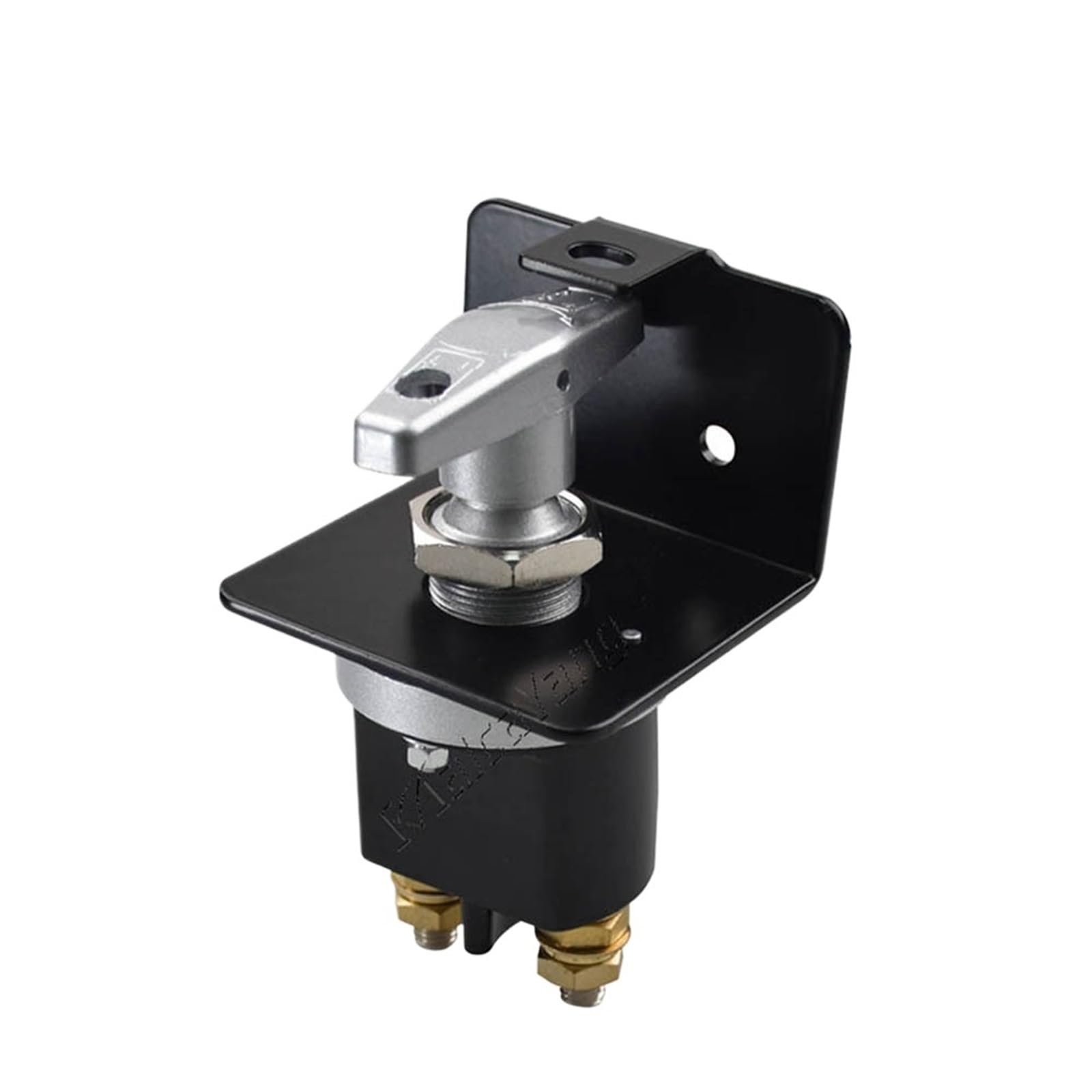 Aislador del desconector del cortador del circuito de la batería del interruptor de la masa de la batería resistente con el ojo de la cerradura(With black bracket)