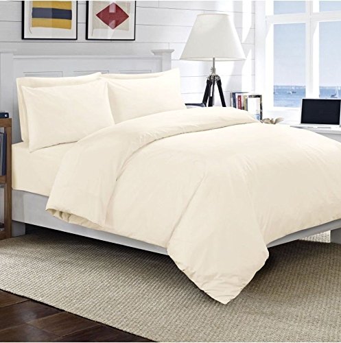 Rayyan Linen Lot de 2 taies d'oreiller 100 % coton égyptien 200 fils 50 x 75 cm Cover