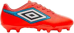 Chuteira Umbro Cannon Campo Juvenil Coral
