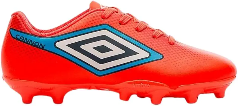 Chuteira Umbro Cannon Campo Juvenil Coral
