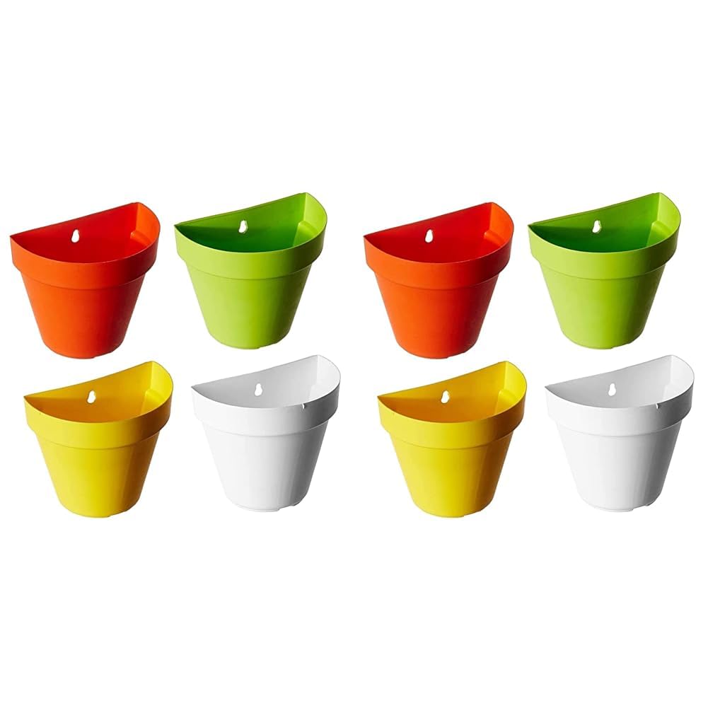 Go Hooked Wall Planters - 5 Pack for Vertical Gardens -16 Go Hooked Wall Planters - 5 Pack for Vertical Gardens -16