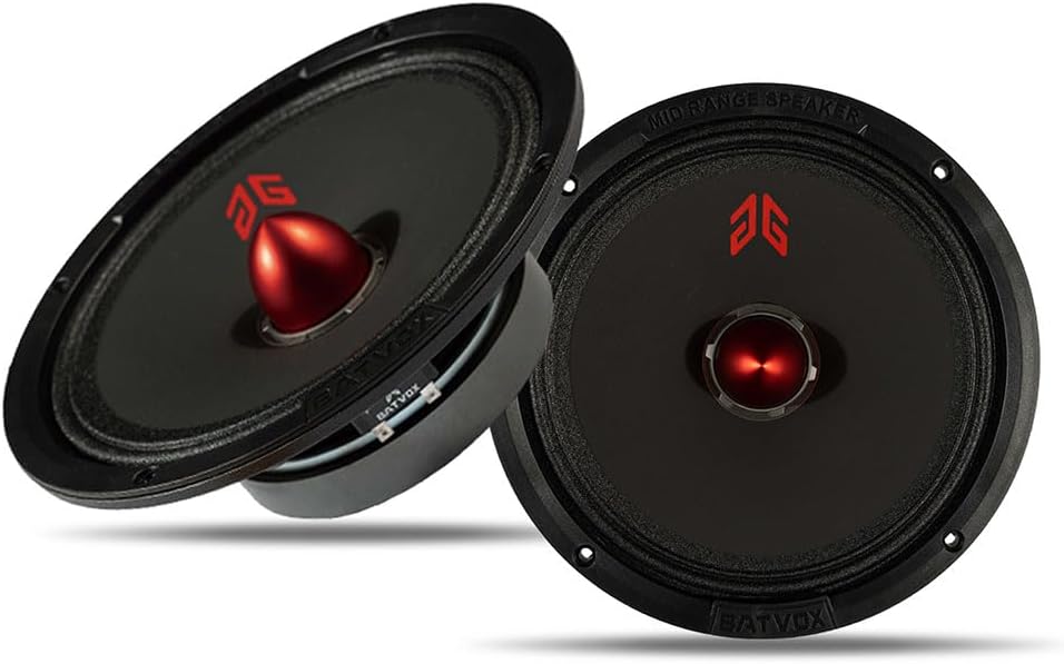 MX80E1 8" Midrange Loudspeaker – 6 ohm, 140W RMS, 280W peak