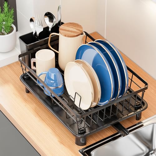 Dish Drying Rack, Stainless Steel Dish Racks for Kitchen Counter, Sink Organization and St - image 3