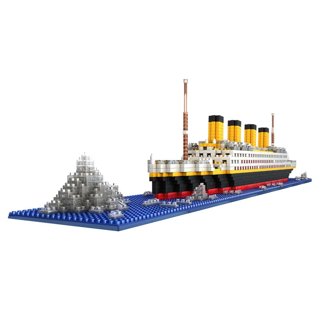 ATORSE 1860pcs Grand Titanic Building Blocks Kit Ship Model Kids Toy Gift-picture-15