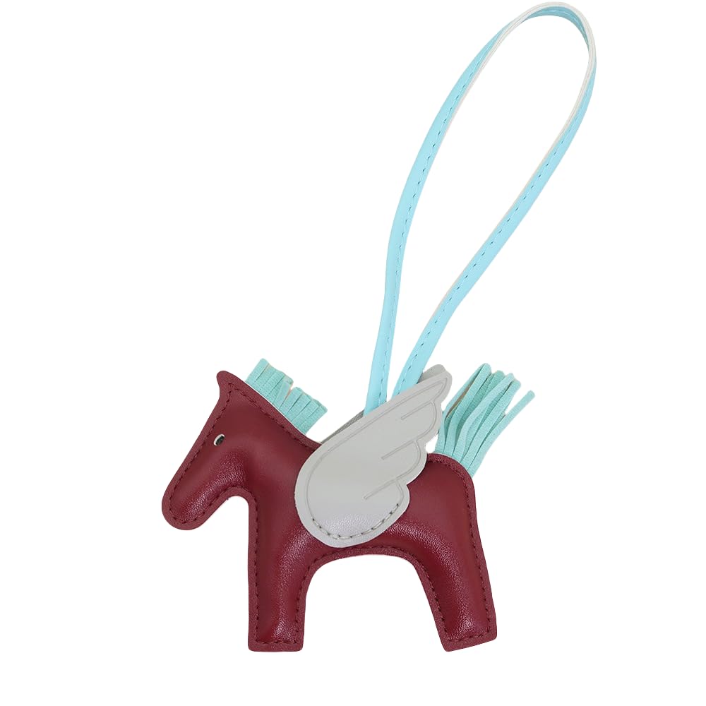 Angel Pegasus bag hanging ornaments, cute Internet red pony pendant car keychain bag hanging ornaments ladies charm
